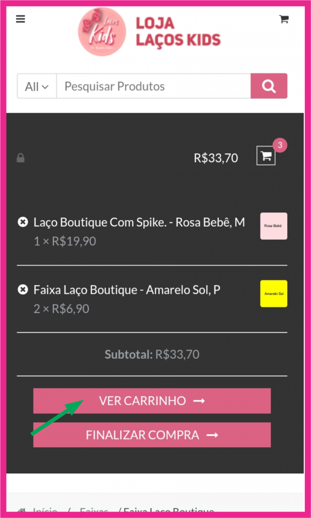 Como comprar laços passo 11