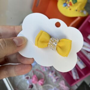 Mini Laço Amarelo