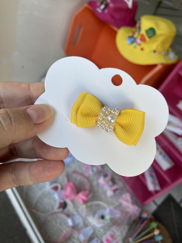 Mini Laço Amarelo