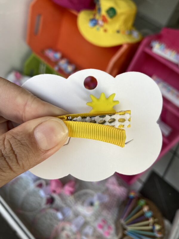Mini Laço Amarelo Abacaxi - Imagem 2