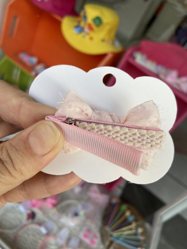 Laço pequeno rosa - Imagem 2