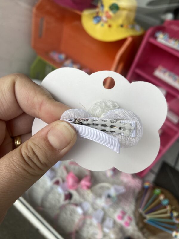 Mini Laço Branco - Imagem 2