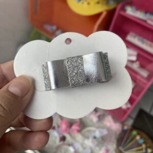 Mini Laço Prata