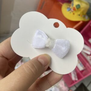 Mini Laço Branco
