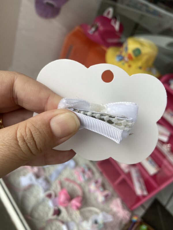 Mini Laço Branco - Imagem 2