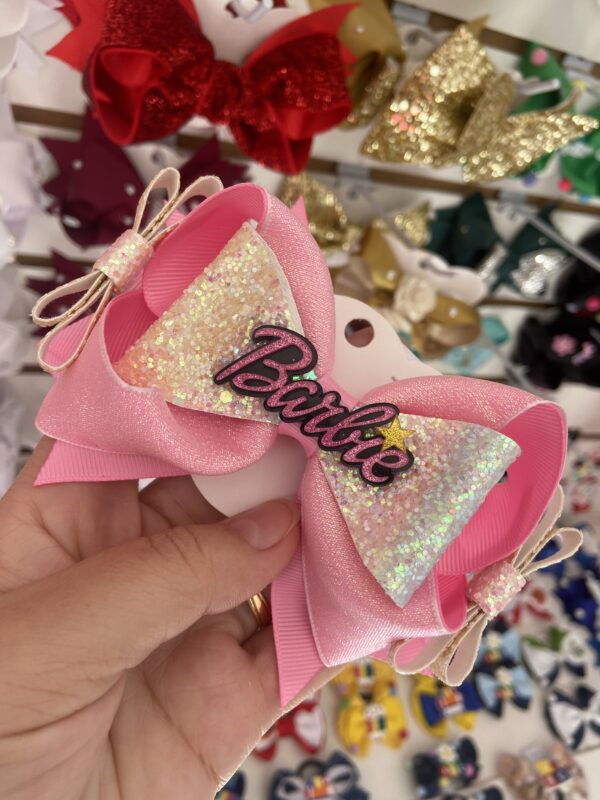 Laço Rosa Barbie