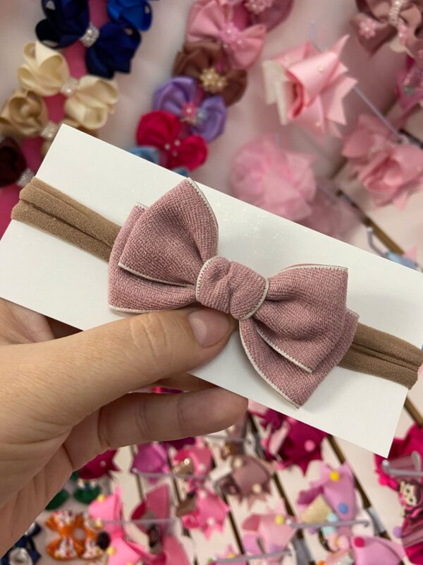 Faixa Rosa com Laço médio.