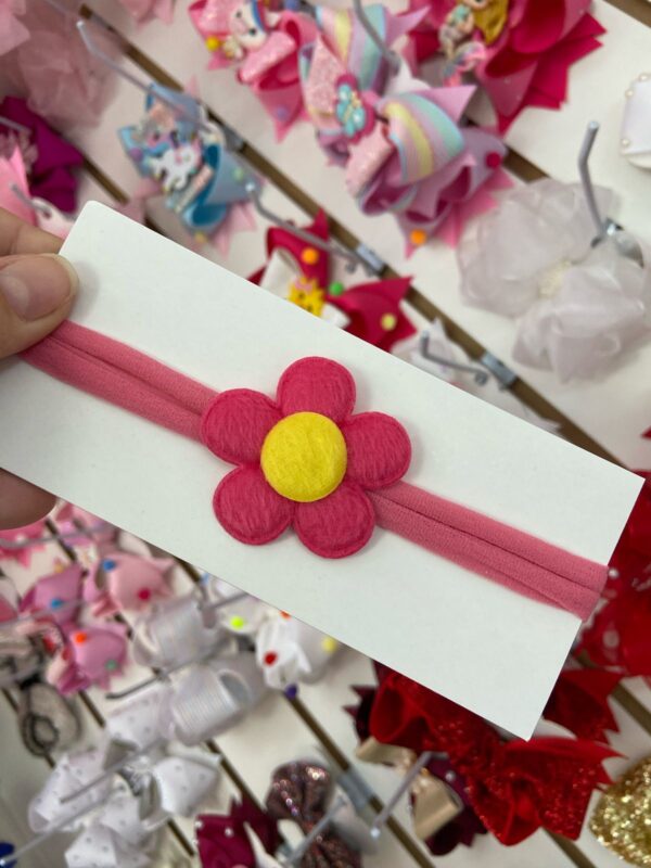 Faixa RN Rosa com Flor