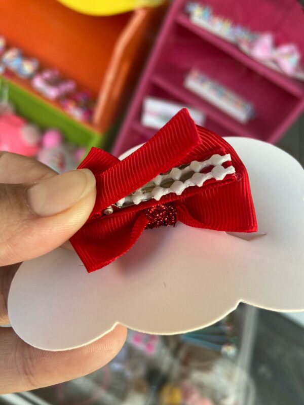 Mini Laço Vermelho - Imagem 2