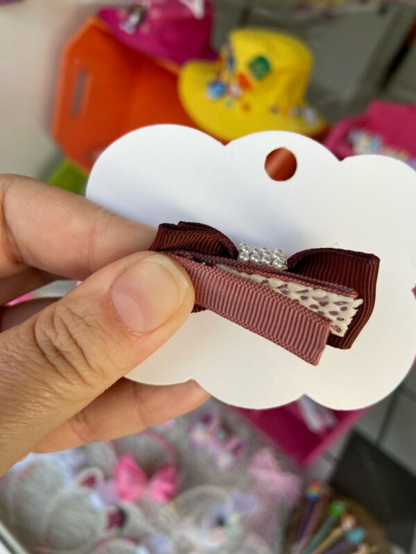 Mini Laço Lilás