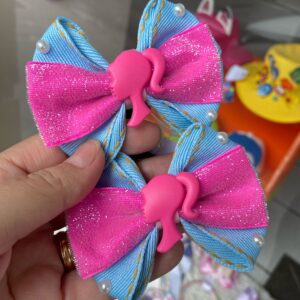 Par de Laços Barbie com Rabicó