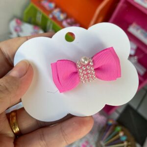 Mini Laço Rosa