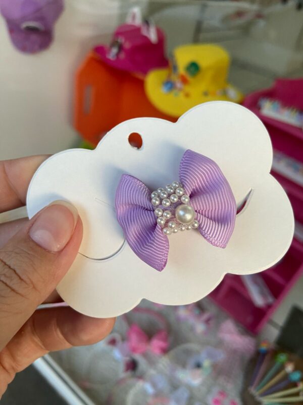 Mini Laço Lilás
