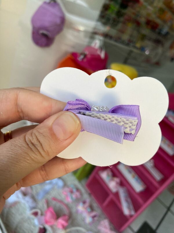 Mini Laço Lilás
