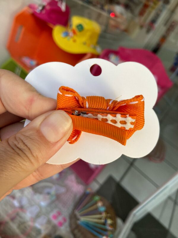 Mini Laço Laranja - Imagem 2
