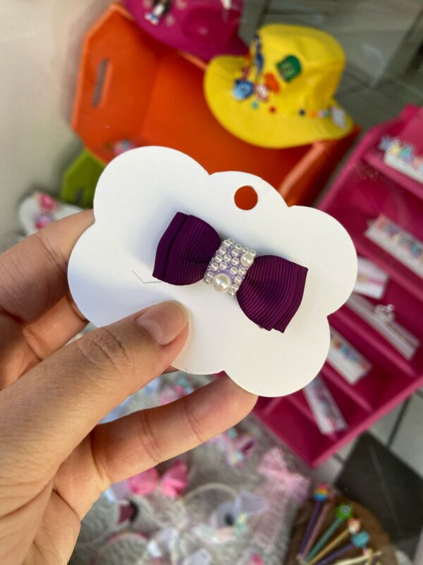 Mini Laço Lilás