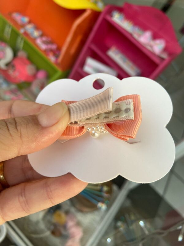 Mini Laço Salmão - Imagem 2