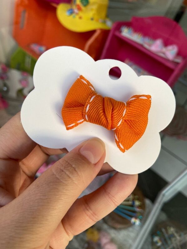 Mini Laço Laranja