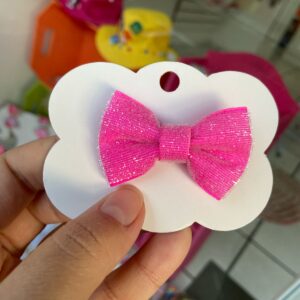 Mini Laço Rosa