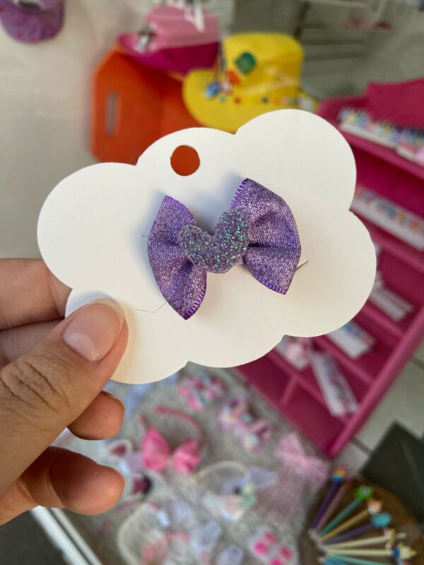 Mini Laço Lilás