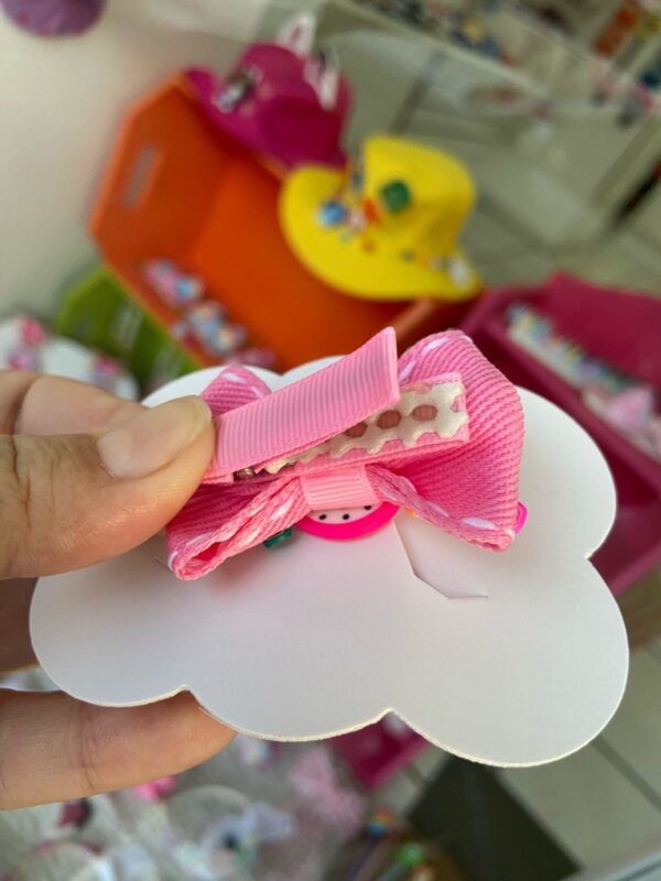 Mini Laço Rosa - Imagem 2