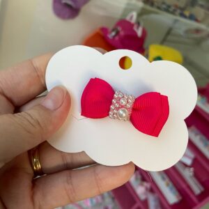 Mini Laço Rosa