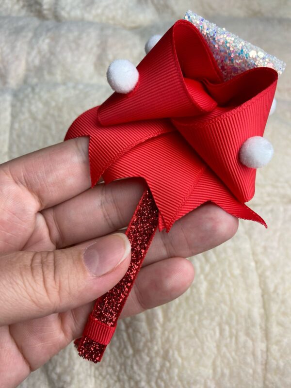 Tiara com Laço Minnie Vermelho