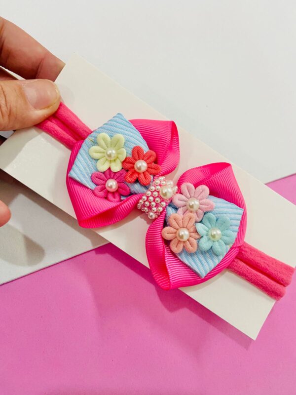 Faixa RN Rosa com Flores