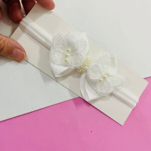 Faixa RN com Borboleta Branco.