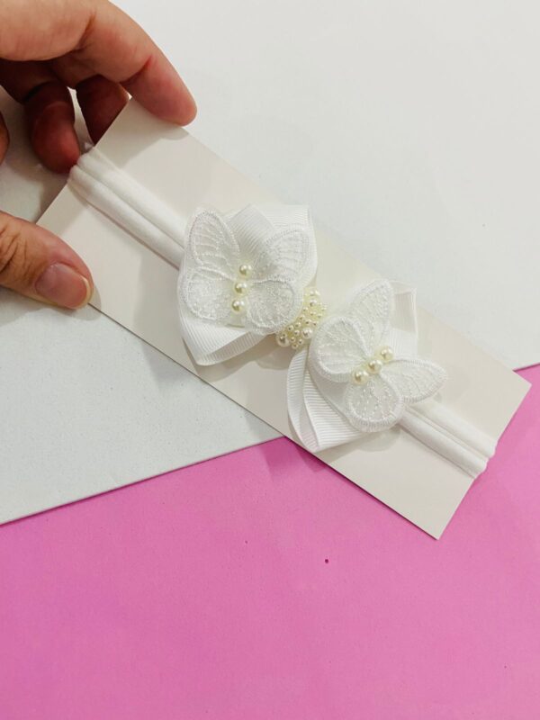 Faixa RN com Borboleta Branco.
