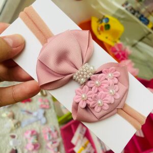 Faixa RN Rosa Antigo com Flores