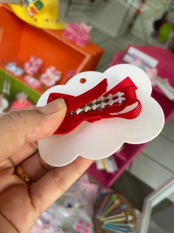 Mini Laço Vermelho - Imagem 2