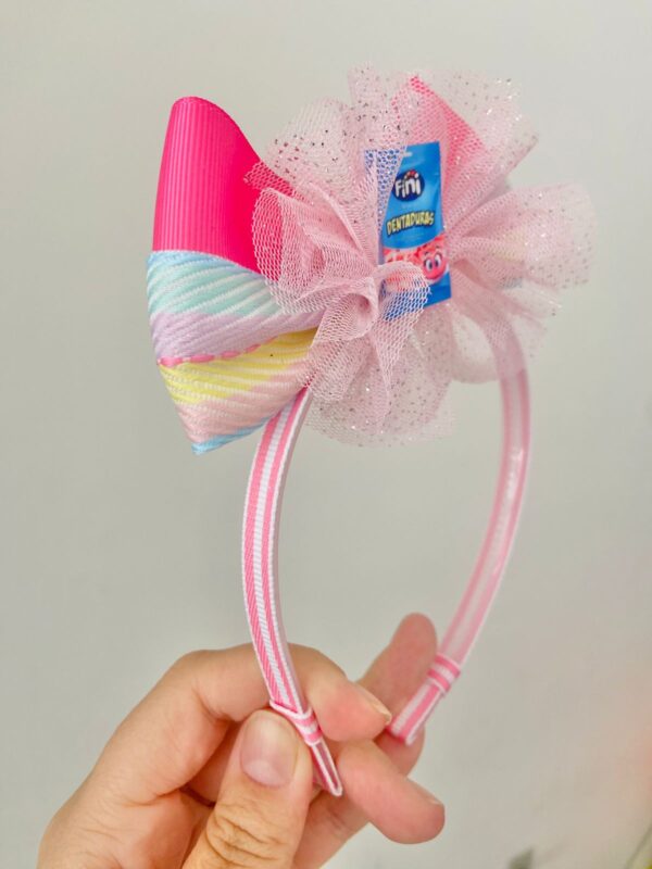 Tiara do Fini Rosa.