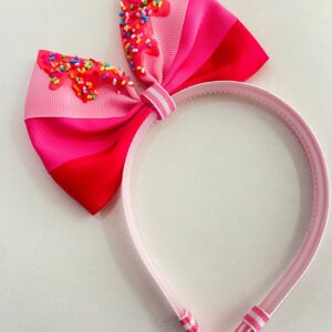 Tiara com Laço em pé - Doces