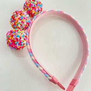 Tiara com brigadeiro