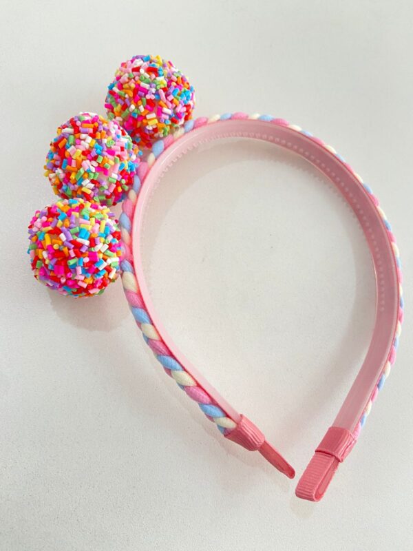 Tiara com brigadeiro