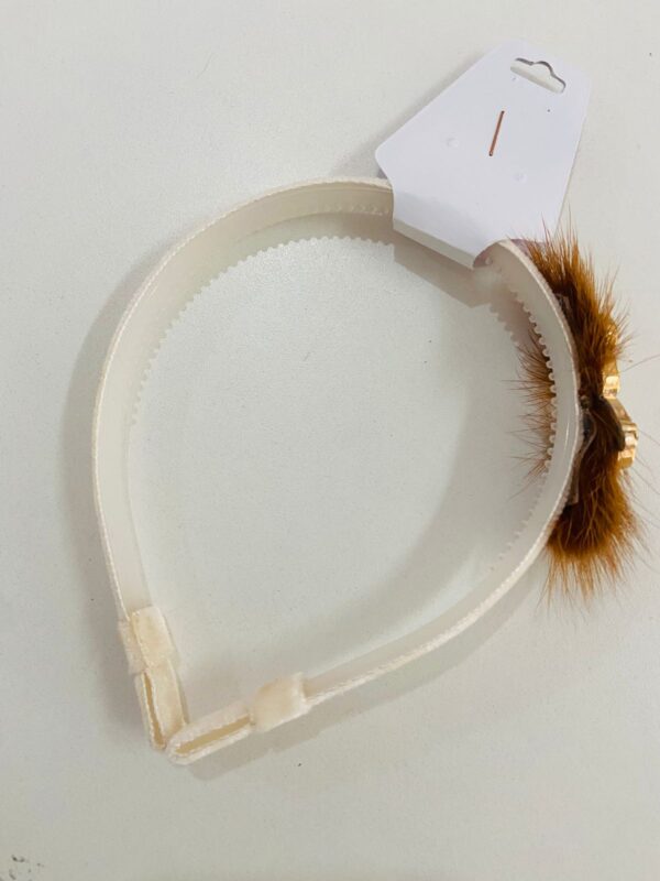 Tiara com Aplique de Urso com Strass - Imagem 2