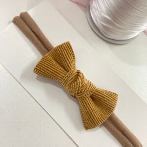 Faixa com Laço Caramelo - Com Meia de seda