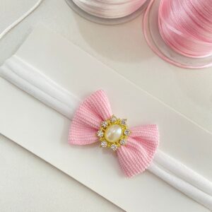Faixa com Laço rosa
