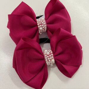 Par de Laço Rosa | No Rabicó
