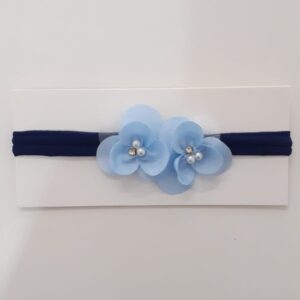 Faixa com Flor Azul.
