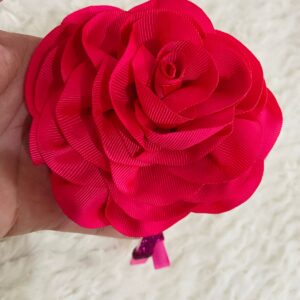 flor para prendas tradicionalistas ctg semana farroupilha e dia do gaúcho rosa
