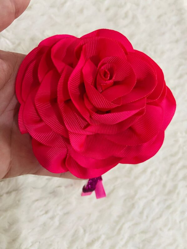 flor para prendas tradicionalistas ctg semana farroupilha e dia do gaúcho rosa