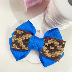 Laço com Estampa Pampeana – Acessório Perfeito para Prendas e Festas Tradicionalistas
