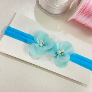 Faixa com Flor Azul