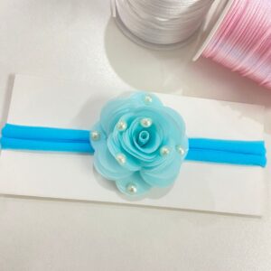 Faixa com Flor Azul