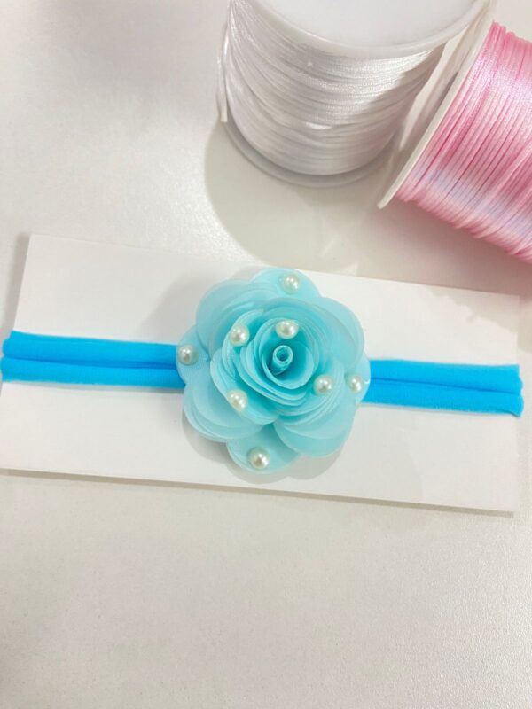 Faixa com Flor Azul