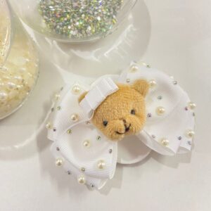 Laço com Aplique de Urso