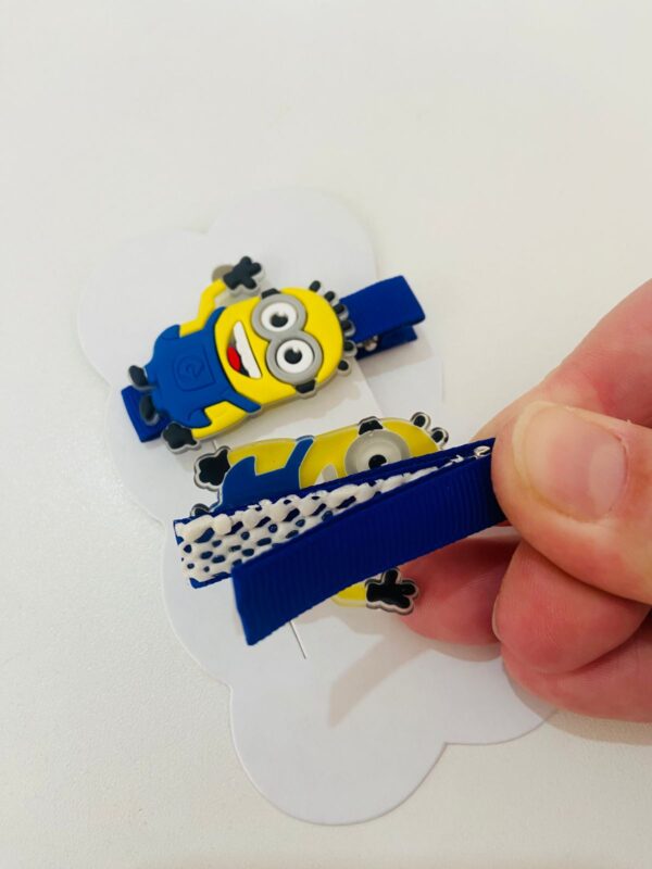 Par de presilha Azul do Minion