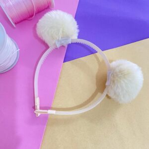 Tiara com pompom Off-White